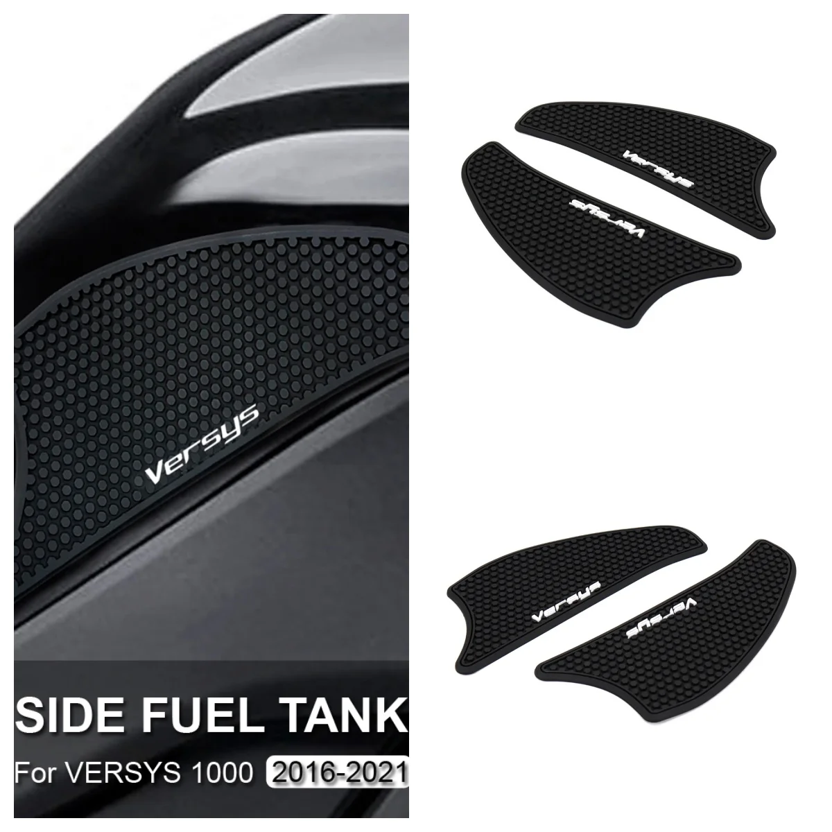 Motorcycle Rubber Fuel Tank Pad Stickers Non-slip Side Tankpad Decals For Kawasaki Versys 1000 Versys1000 VERSYS 1000 2016-2021
Motorcycle Rubber Fuel Tank Pad Stickers Non-slip Side Tankpad Decals For Kawasaki Versys 1000 Versys1000 VERSYS 1000 2016-2021
