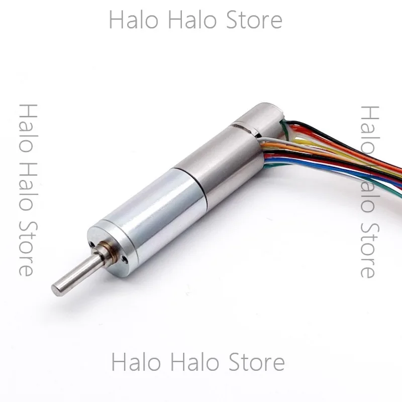 5V hollow cup brushless motor with large torque and 1024 encoder 12mm planetary gear motor