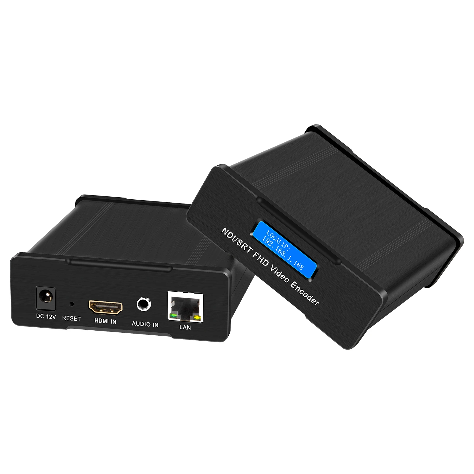 FHD H.265 H.264 HEVC to IP Video Encoder Support NDI SRT RTMP RTMPS for Live Streaming
FHD H.265 H.264 HEVC to IP Video Encoder Support NDI SRT RTMP RTMPS for Live Streaming