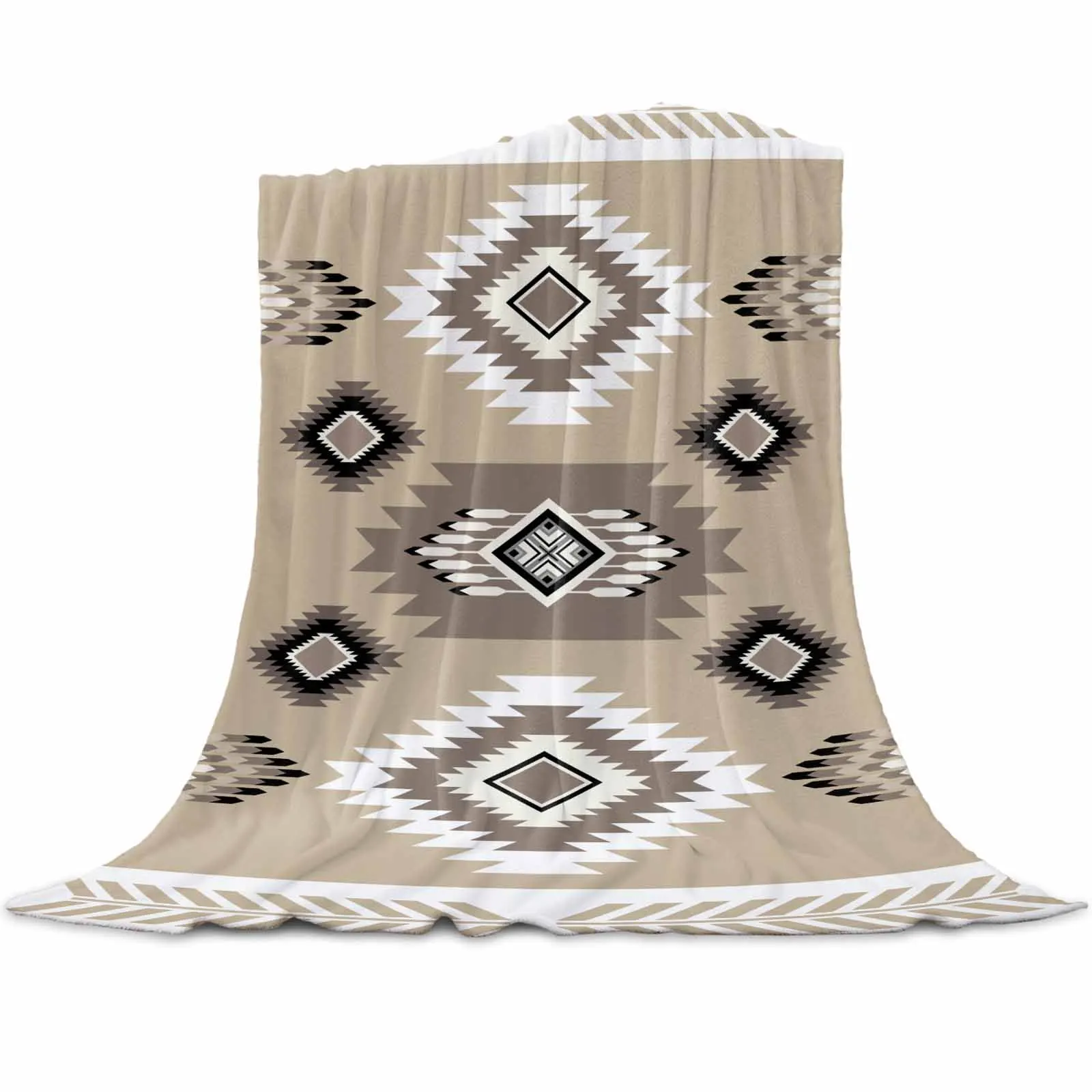 Bohemian Geometric Decoration Blankets Portable Soft Throw Blanket for Bed Office Bedspread Home Decor Flannel Blanket
Bohemian Geometric Decoration Blankets Portable Soft Throw Blanket for Bed Office Bedspread Home Decor Flannel Blanket
