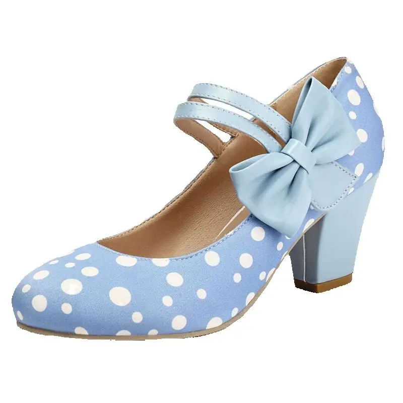 ASILETO Sweet Mary Janes Pumps for Women Round Toe Block Heels 6.5cm Bowknot Strap Big Size 46 47 48 Mixed Female Dating Shoes
ASILETO Sweet Mary Janes Pumps for Women Round Toe Block Heels 6.5cm Bowknot Strap Big Size 46 47 48 Mixed Female Dating Shoes