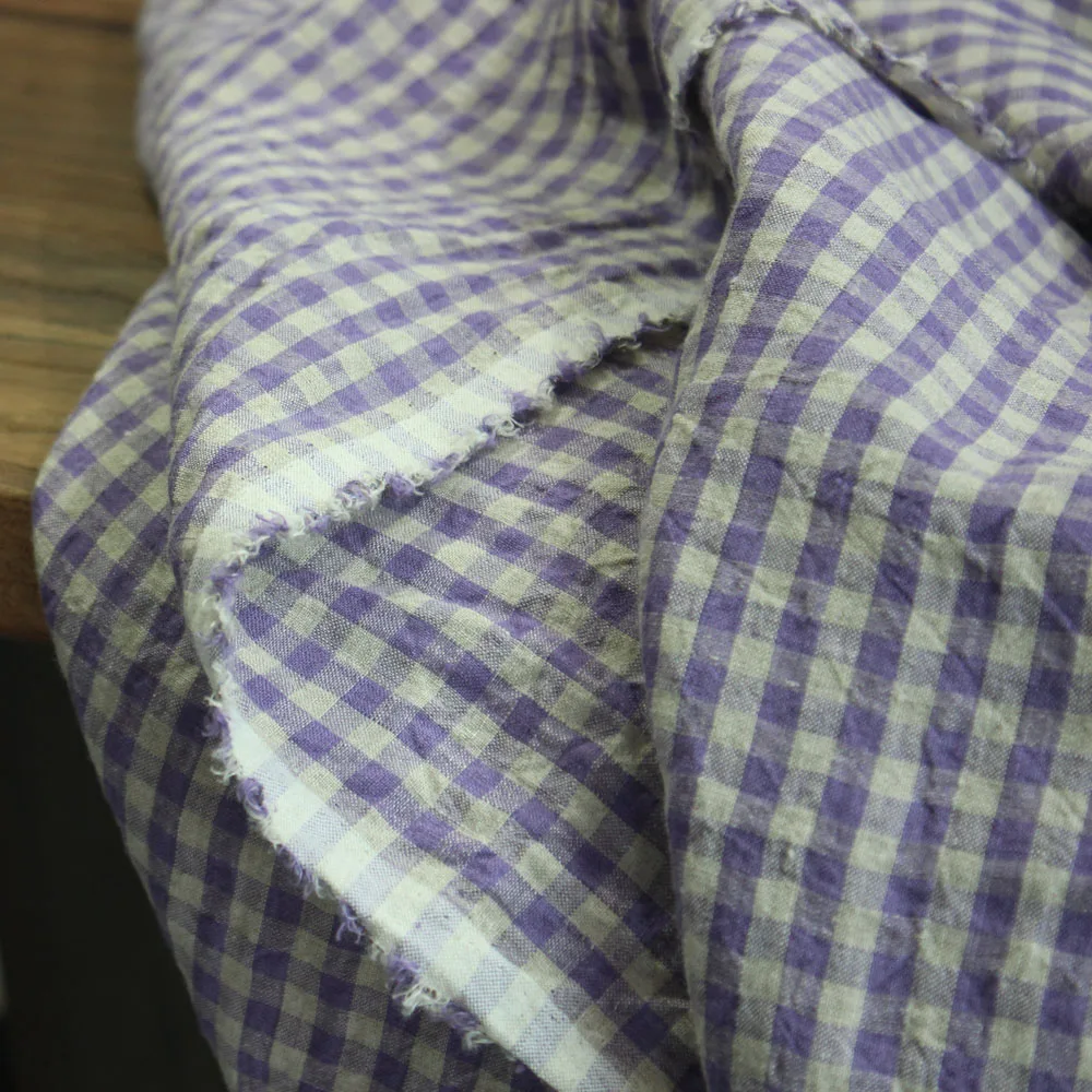 Wanana Original Texture Color Woven Pure Linen Plaid Fabric Dr irt Clothing Material Purple Home Fabric Sponge...
Wanana Original Texture Color Woven Pure Linen Plaid Fabric Dr irt Clothing Material Purple Home Fabric Sponge...