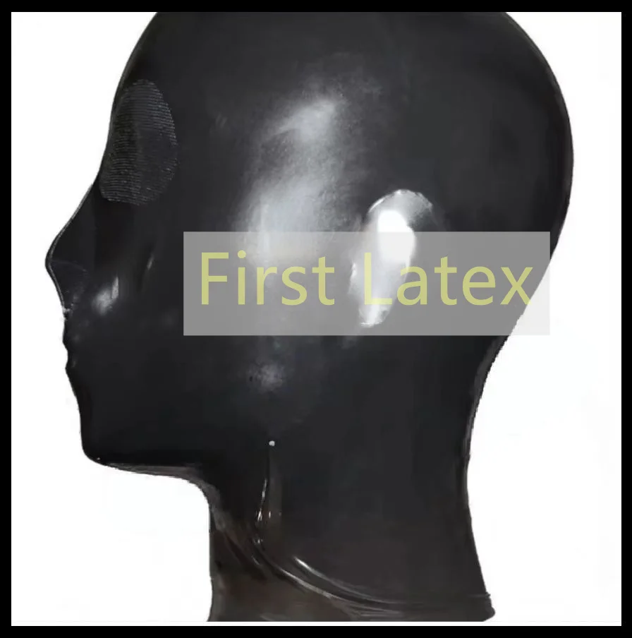 Full Clove Black Latex Microperforated Holes Hood Mask 100% Rubber Hood With Rear Zipper Fetish Latex Headgear for Bodysuit
Full Clove Black Latex Microperforated Holes Hood Mask 100% Rubber Hood With Rear Zipper Fetish Latex Headgear for Bodysuit