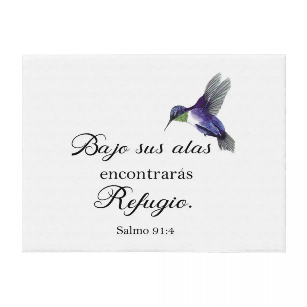 Bajo sus alas encontraras refugio Spanish bible verse Salmo 91 Throw Blanket Warm Tourist wednesday Luxury Throw Blankets
Bajo sus alas encontraras refugio Spanish bible verse Salmo 91 Throw Blanket Warm Tourist wednesday Luxury Throw Blankets