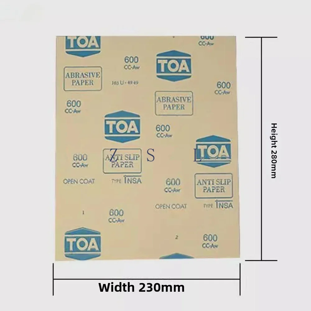 230*280mm Silicon carbide dry grinding white sandpaper, for woodworking furniture metal surface polishing
230*280mm Silicon carbide dry grinding white sandpaper, for woodworking furniture metal surface polishing
