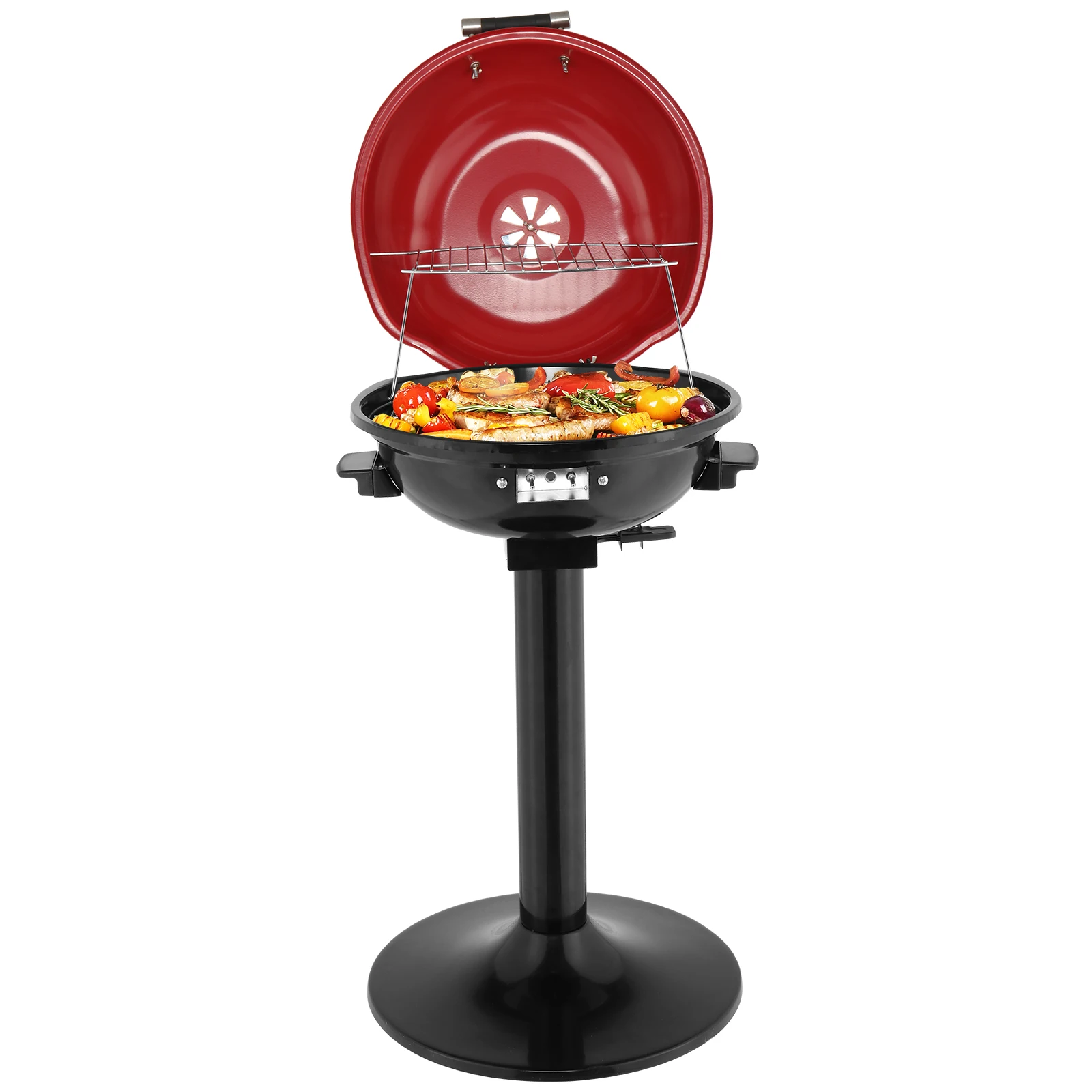 Electric BBQ Grill with Stand Portable Double Layer Indoor Outdoor Electric Grill 1600W Red for Home Camping Party
Electric BBQ Grill with Stand Portable Double Layer Indoor Outdoor Electric Grill 1600W Red for Home Camping Party