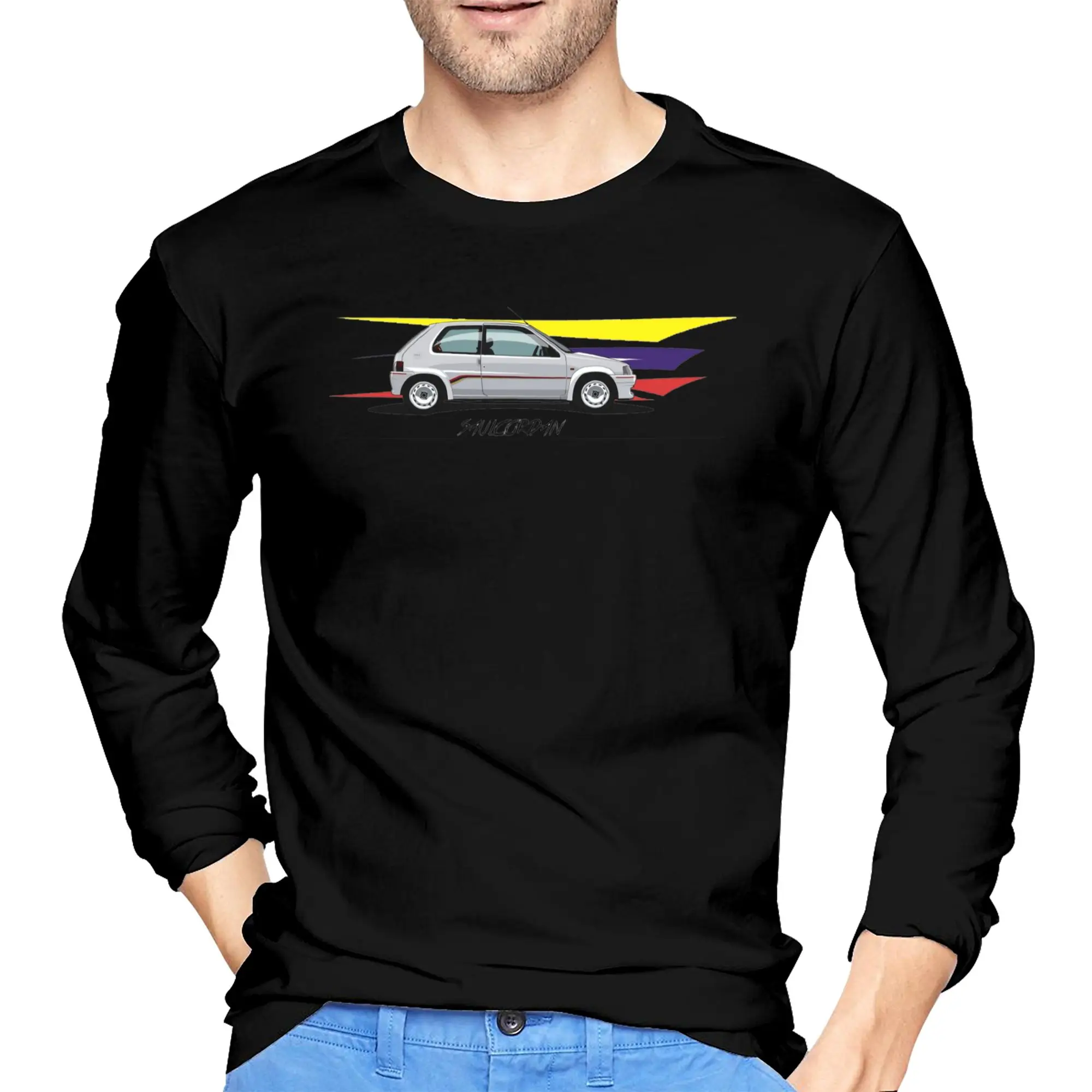 106, мужская футболка с длинными рукавами Rally, модные футболки с круглым вырезом, весенние и осенние мужские топы
106, мужская футболка с длинными рукавами Rally, модные футболки с круглым вырезом, весенние и осенние мужские топы