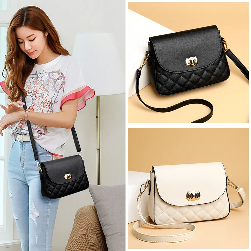 Simple2025New Quilted Small Bag for Women Mini Phone Korean Style Versatile Shoulder Crossbody Small Square Bag
Simple2025New Quilted Small Bag for Women Mini Phone Korean Style Versatile Shoulder Crossbody Small Square Bag