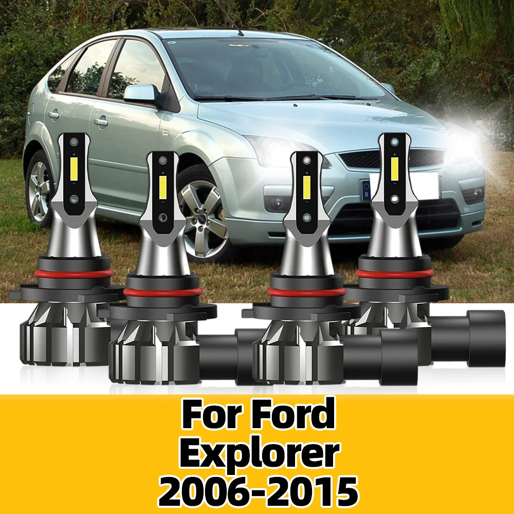 4 шт., автомобильные лампы для фар Ford Explorer 9005 6000 2006 2007 2008 2009 2010-2015
4 шт., автомобильные лампы для фар Ford Explorer 9005 6000 2006 2007 2008 2009 2010-2015