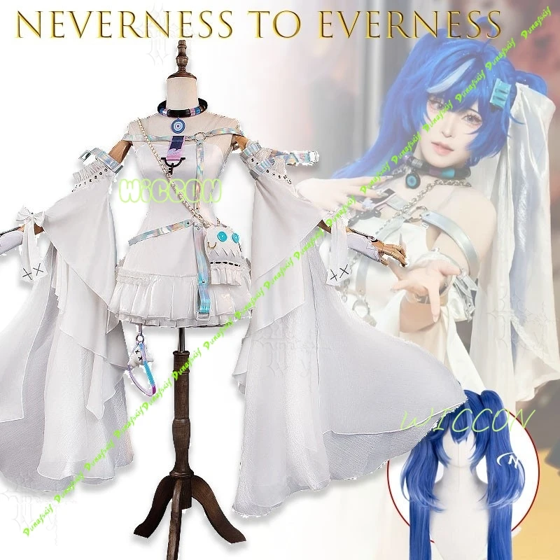 Nitsa Cosplay Costume Neverness To Everness Two Dimensional Game Character Full Set Outfit For Women White Dress With Wig Flower
Nitsa Cosplay Costume Neverness To Everness Two Dimensional Game Character Full Set Outfit For Women White Dress With Wig Flower