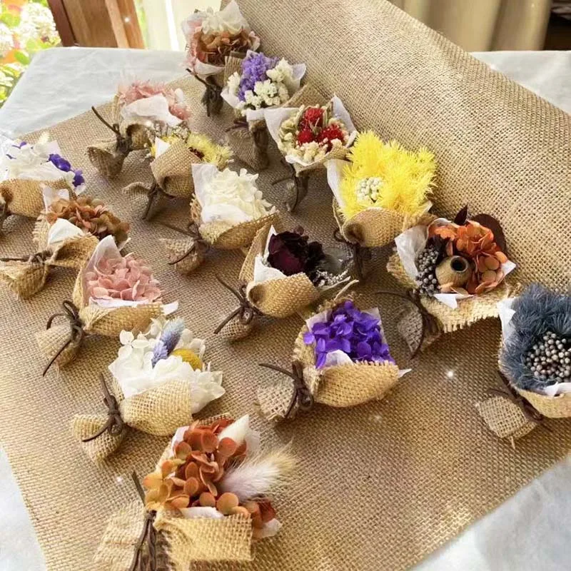 Wedding Guests Gifts Small Floral Dried Flower Mini Bouquet Party Home Table Decoration Wedding Birthday Valentine's Day Bouquet
Wedding Guests Gifts Small Floral Dried Flower Mini Bouquet Party Home Table Decoration Wedding Birthday Valentine's Day Bouquet