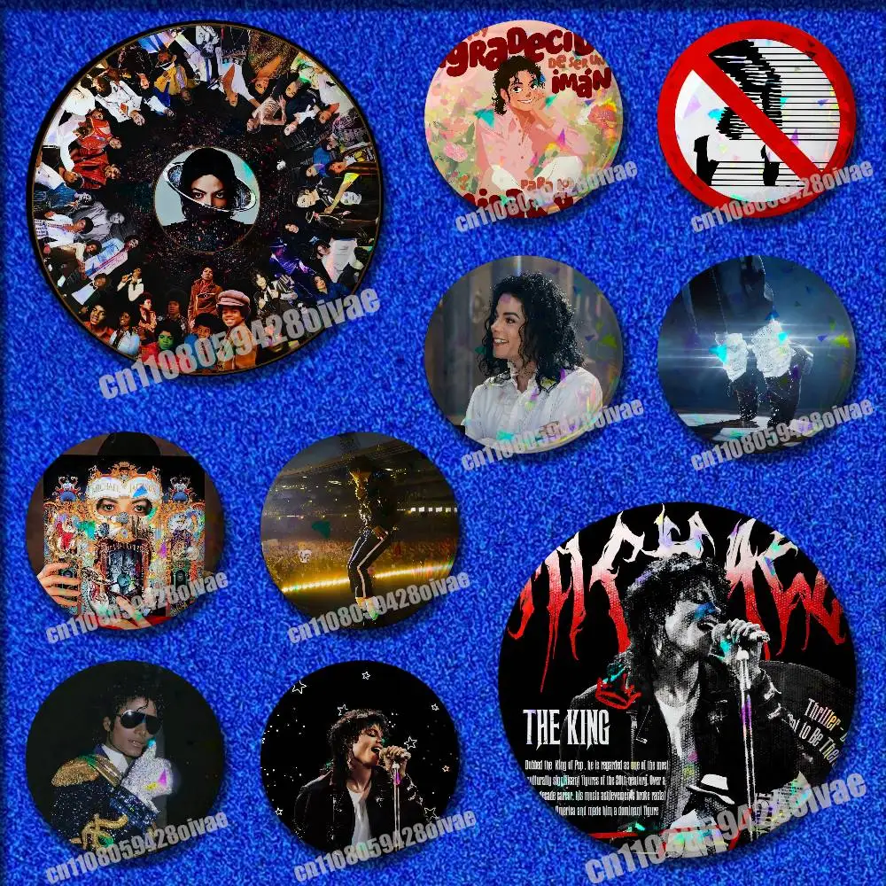 For M-Michael J-Jackson Pins Insignia Badge Pin Cover Emblem Round Ornament 75mm Cosplay Brooch Button
For M-Michael J-Jackson Pins Insignia Badge Pin Cover Emblem Round Ornament 75mm Cosplay Brooch Button