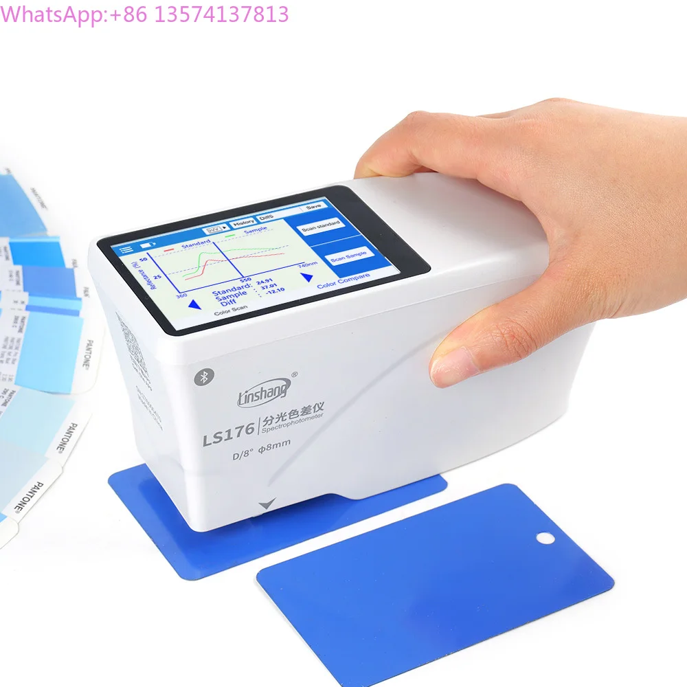 Pro Grade Spectrophotometer LS176 High Accuracy Color Measuring Instruments Spectrophotometer Colorimeter
Pro Grade Spectrophotometer LS176 High Accuracy Color Measuring Instruments Spectrophotometer Colorimeter