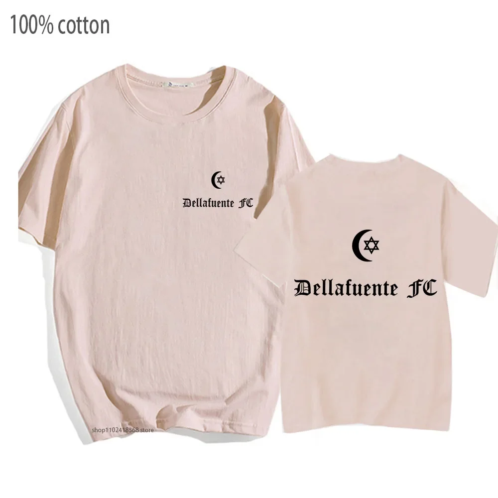 100% Cotton Clothes Dellafuente FC T-Shirts Women Fashion Hip Hop Tshirt Female Harajuku Streetwear Men Female Tees Girls Tops
100% Cotton Clothes Dellafuente FC T-Shirts Women Fashion Hip Hop Tshirt Female Harajuku Streetwear Men Female Tees Girls Tops