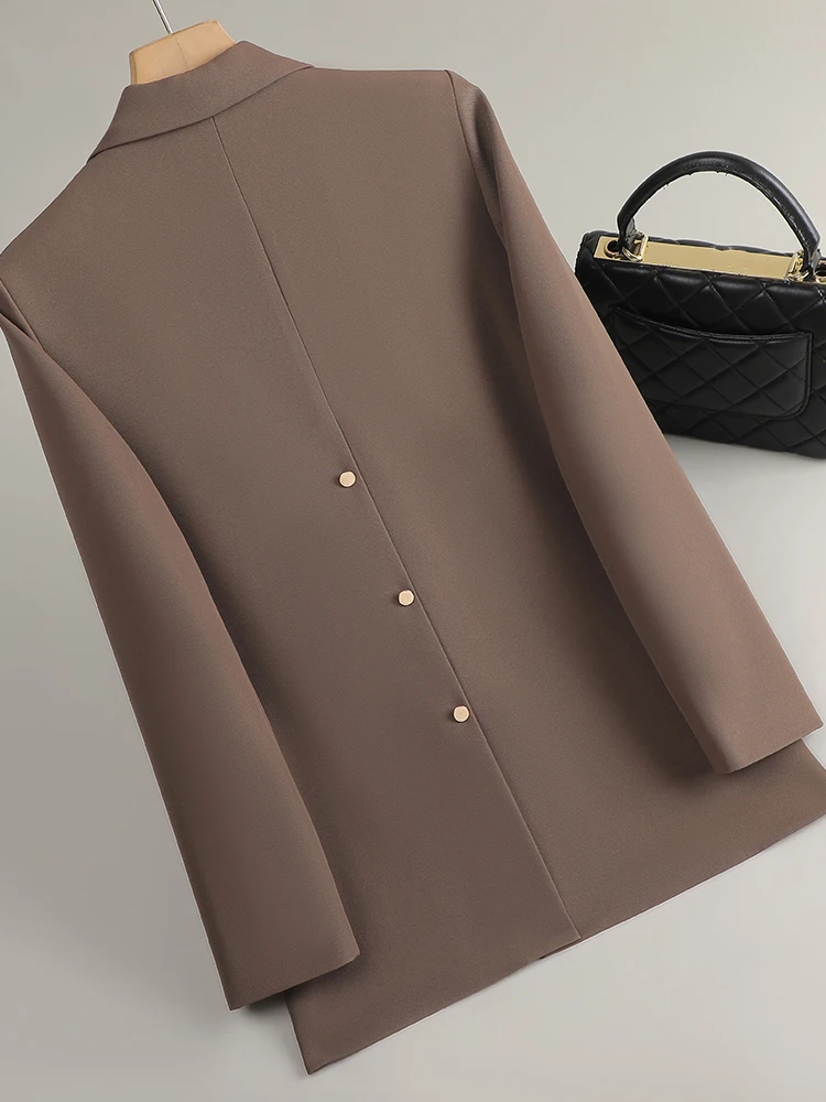 Autumn Winter Women Casual Blazer Coat Apricot Black Coffee Female Loose Jacket Ladies
Autumn Winter Women Casual Blazer Coat Apricot Black Coffee Female Loose Jacket Ladies