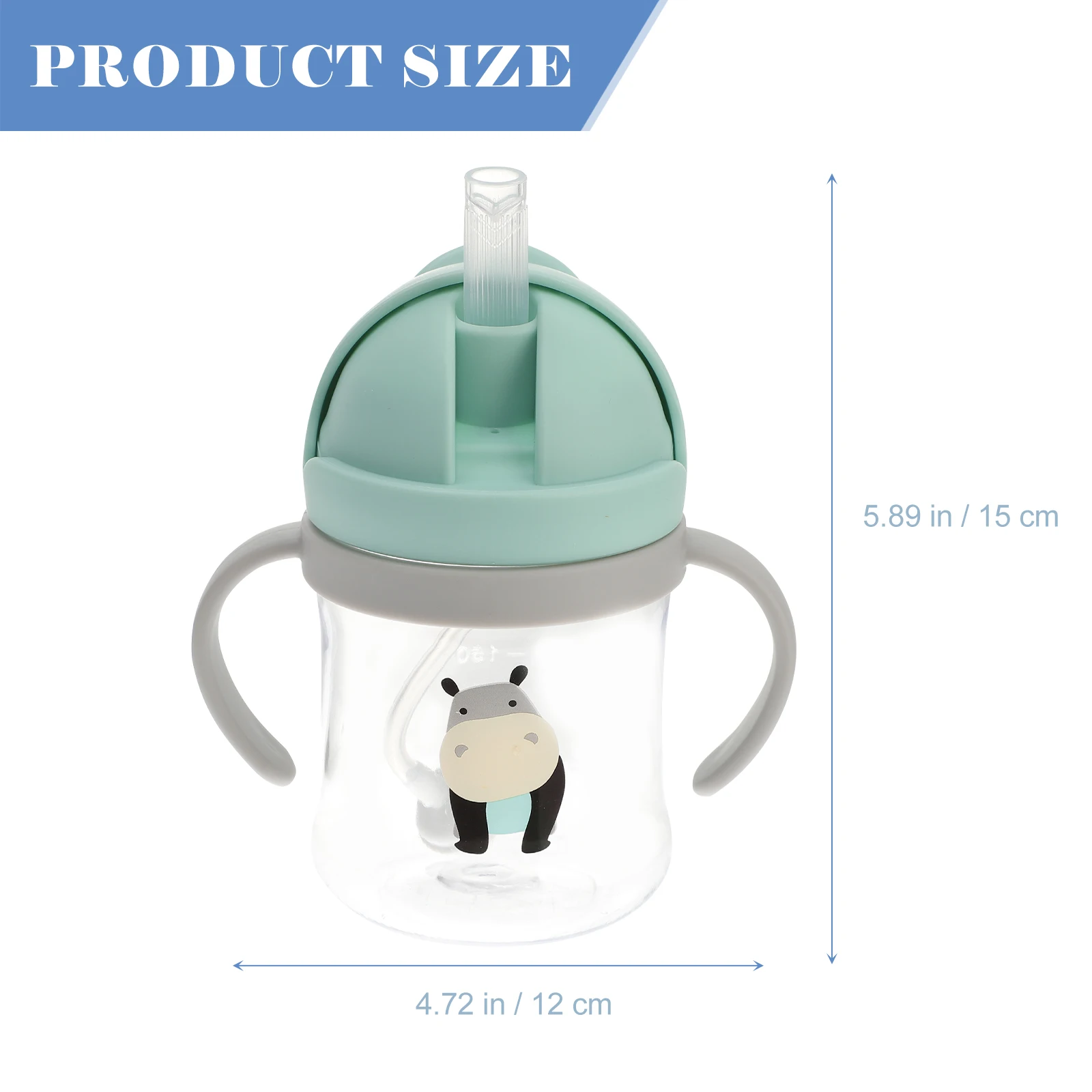 Learning Cup Sippy Toddler Drink Bottle Leak Proof Spill Water Cups with Straw Handles Soft Silicone Anti Choking Safe
Learning Cup Sippy Toddler Drink Bottle Leak Proof Spill Water Cups with Straw Handles Soft Silicone Anti Choking Safe