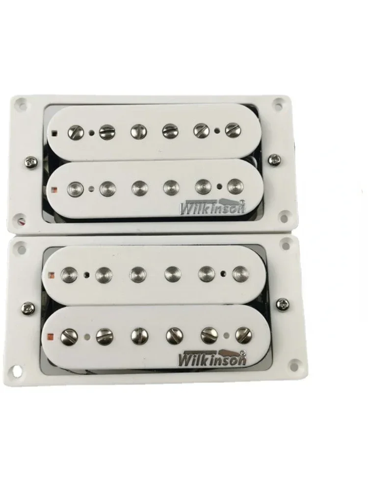 "Wilkinson Ainico5 Humbucker Pickups for LP Standard – Electric Guitar Pickup Set with Free Orange 473 200V Capacitor"
"Wilkinson Ainico5 Humbucker Pickups for LP Standard – Electric Guitar Pickup Set with Free Orange 473 200V Capacitor"