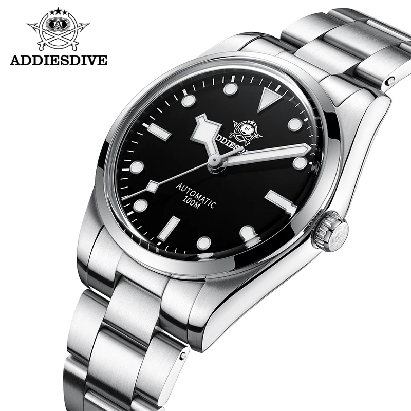 ADDIESDIVE Sapphire Glass Automatic Watches 38mm BGW9 Super Luminous NH35 Mechanical Watch 100m Waterproof Diving Wristwatches
ADDIESDIVE Sapphire Glass Automatic Watches 38mm BGW9 Super Luminous NH35 Mechanical Watch 100m Waterproof Diving Wristwatches