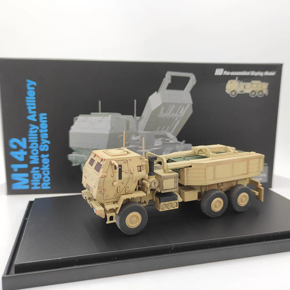 Diecast Weilong 1/72 Scale 63018 American M142 Himars 6-barrel Self-propelled Rocket Launcher Desert Livery Alloy Car Model
Diecast Weilong 1/72 Scale 63018 American M142 Himars 6-barrel Self-propelled Rocket Launcher Desert Livery Alloy Car Model