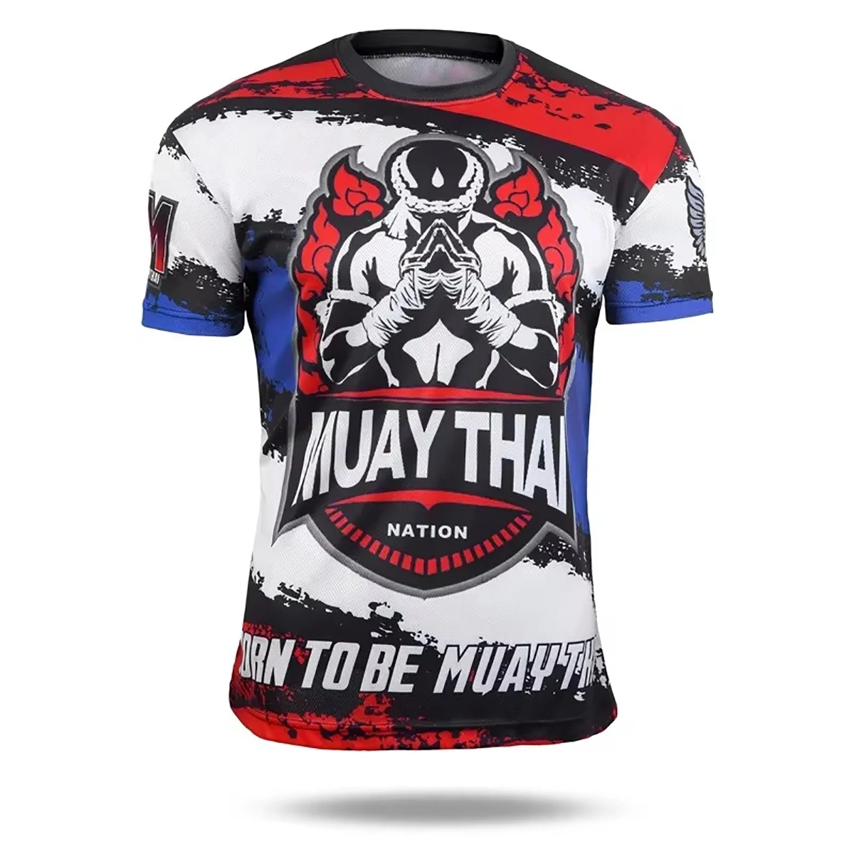 The 3D Muay Thai printed men's T-shirt is cool, sporty and fashionable. It's short for street wear and comfortable in summer
The 3D Muay Thai printed men's T-shirt is cool, sporty and fashionable. It's short for street wear and comfortable in summer
