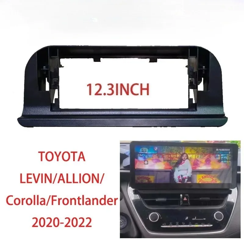 12.3 inch For Toyota Levin Allion Corolla Frontlander 2020 - 2022 Frame No Cable Adaptor Dash Trim Kits Facia Panel Radio Boxes
12.3 inch For Toyota Levin Allion Corolla Frontlander 2020 - 2022 Frame No Cable Adaptor Dash Trim Kits Facia Panel Radio Boxes