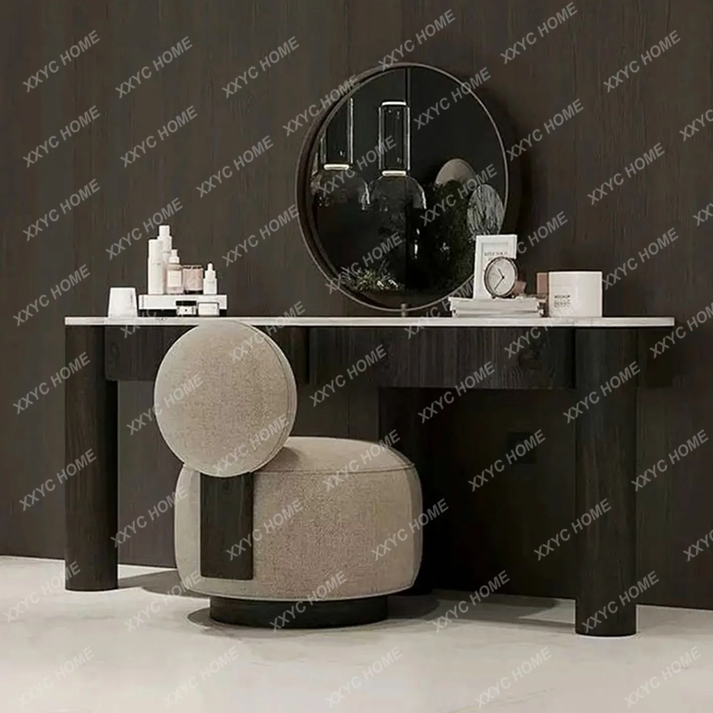 Marble dressing table light luxury high sense master bedroom dressing table
Marble dressing table light luxury high sense master bedroom dressing table