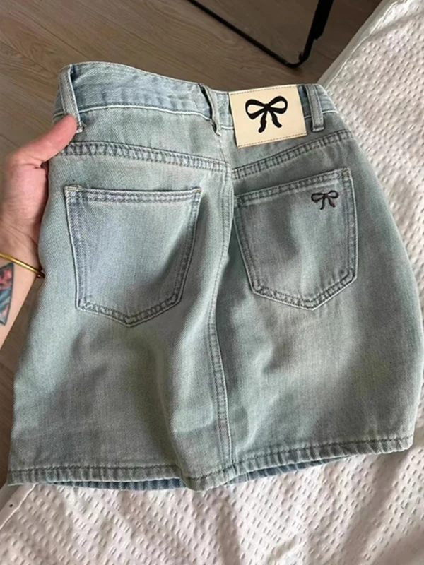 High Waist A-Line Skirt Women's Loose Fit Denim Skirts American Sle Summer Faion plus Size Slimming ort Skirts
High Waist A-Line Skirt Women's Loose Fit Denim Skirts American Sle Summer Faion plus Size Slimming ort Skirts