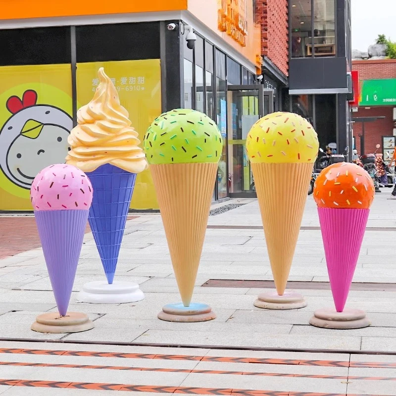ice cream sculpture simulation ice cream cold drink dessert Internet celebrity shop window ornament
ice cream sculpture simulation ice cream cold drink dessert Internet celebrity shop window ornament