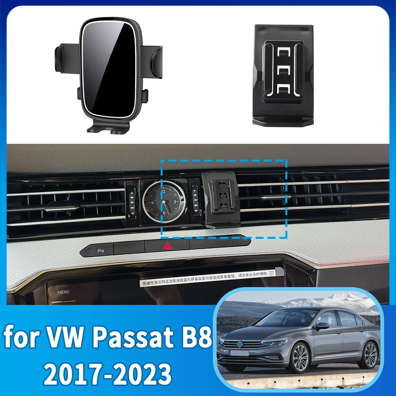fit for VW Passat B8 2017 2018 2019 2020-2023 Phone Holder, Dashboard Screen Mount Bracket Easy Installation Car accessoires
fit for VW Passat B8 2017 2018 2019 2020-2023 Phone Holder, Dashboard Screen Mount Bracket Easy Installation Car accessoires