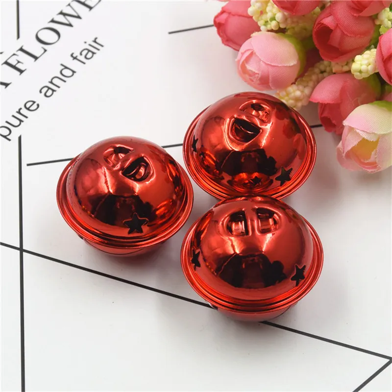 5pcs Christmas Bells 40mm Metal Red Gold Color Jingle Bell Star Hollow DIY Jewelry Gift Packing Wrapping Pet Tree Decoration
5pcs Christmas Bells 40mm Metal Red Gold Color Jingle Bell Star Hollow DIY Jewelry Gift Packing Wrapping Pet Tree Decoration