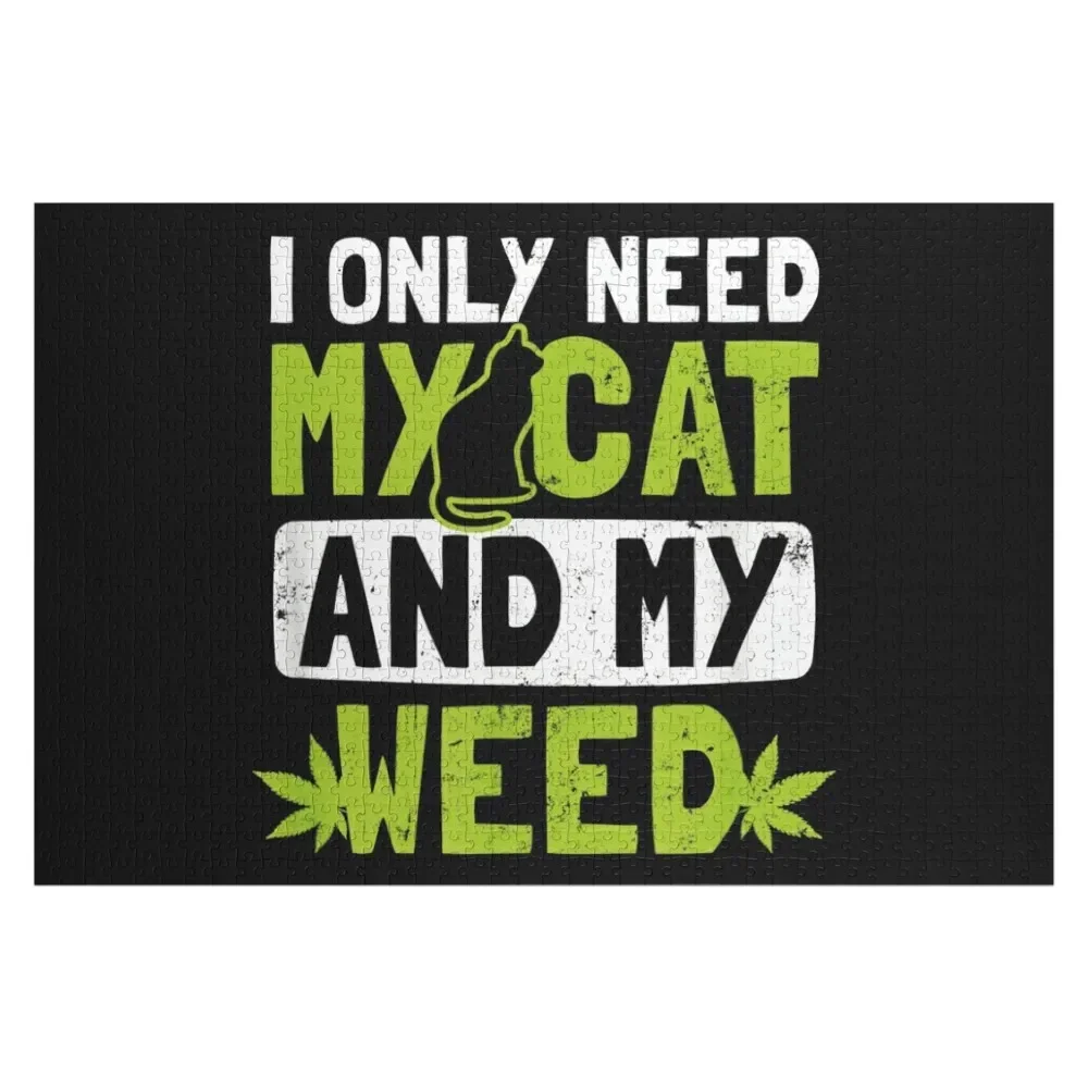 I Only Need My Cat And Weed Cat Weed Design Gift Jigsaw Puzzle For Children Custom Wooden Gift Photo Puzzle
I Only Need My Cat And Weed Cat Weed Design Gift Jigsaw Puzzle For Children Custom Wooden Gift Photo Puzzle
