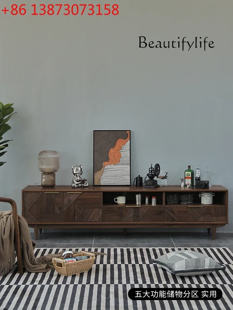 Nordic Solid Wood Antique TV Cabinet Small Apartment Simple Audiovisual Cabinet
Nordic Solid Wood Antique TV Cabinet Small Apartment Simple Audiovisual Cabinet