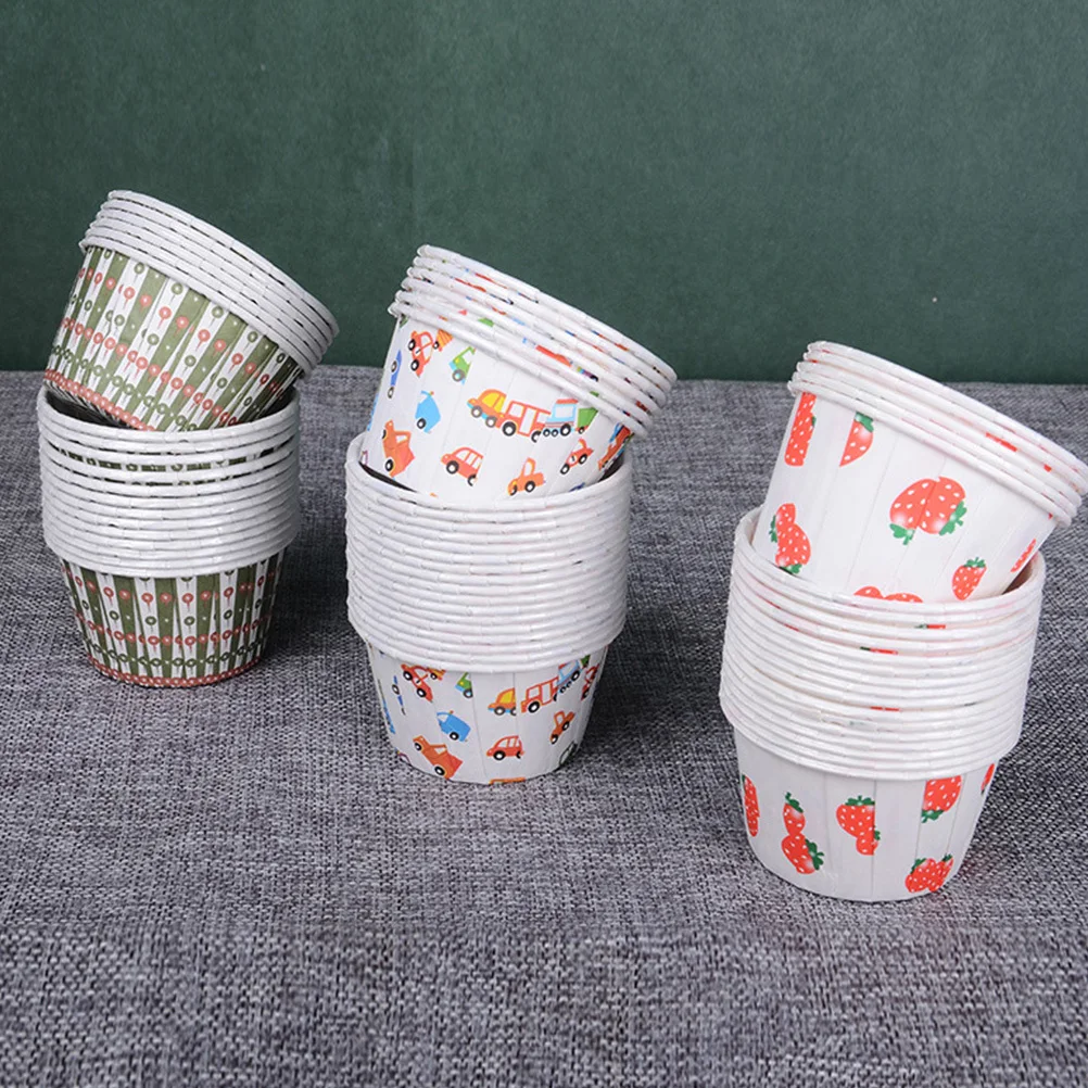 100Pcs Paper Cake Cups Strawberry Pattern Disposable Dessert Bowls for Bakery Party Ice Cream Sundaes Baking Cup Wraps
100Pcs Paper Cake Cups Strawberry Pattern Disposable Dessert Bowls for Bakery Party Ice Cream Sundaes Baking Cup Wraps