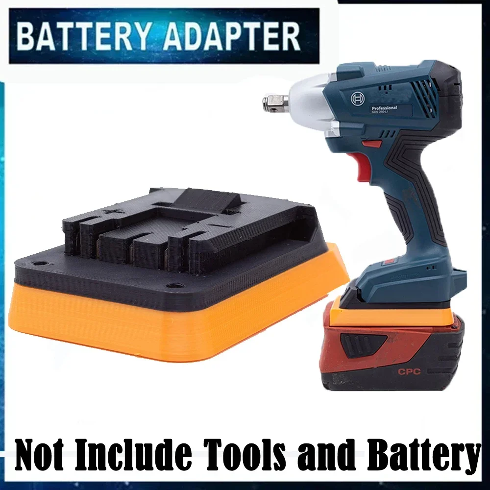 Battery Converter Adapter for HILTI 22V B22 CPC Lithium to For Bosch 18V Series Electric Drill Tool Accessories(NO Battery)
Battery Converter Adapter for HILTI 22V B22 CPC Lithium to For Bosch 18V Series Electric Drill Tool Accessories(NO Battery)