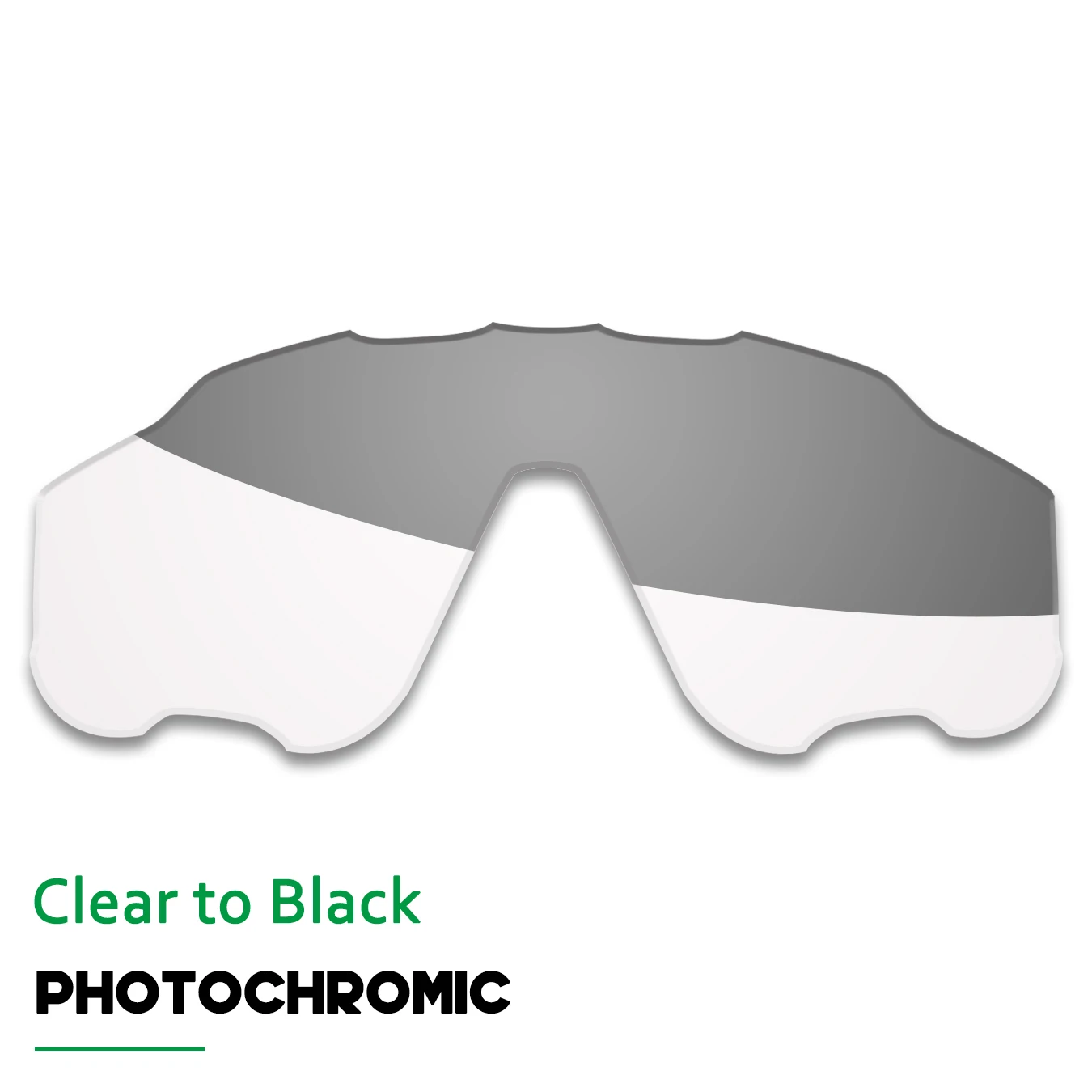 Transition Clear to Black Replacement Lenses for Oakley Jawbreaker OO9290 Jawbreaker Asian Fit OO9270
Transition Clear to Black Replacement Lenses for Oakley Jawbreaker OO9290 Jawbreaker Asian Fit OO9270