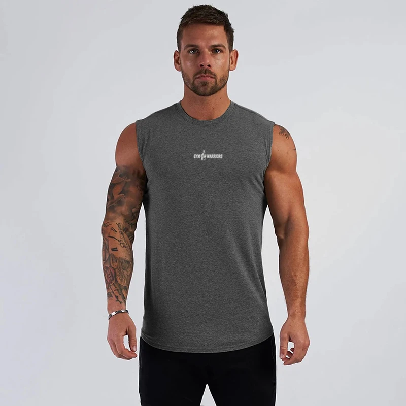 Men's Cotton Sleeveless Gym Bodybuilding Workout Muscle Tank Tops Summer Breathable Cool Feeling Slim Fit Outdoor Casual Shirt
Men's Cotton Sleeveless Gym Bodybuilding Workout Muscle Tank Tops Summer Breathable Cool Feeling Slim Fit Outdoor Casual Shirt