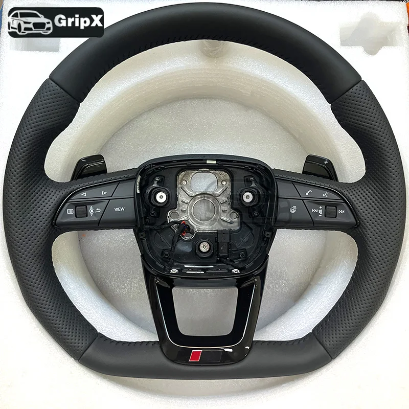 apply toVolant en cuir perforé noir peint avec coutures rouges, style sport à fond plat, pour Audi Q5 FY Q7 4M Q8
apply toVolant en cuir perforé noir peint avec coutures rouges, style sport à fond plat, pour Audi Q5 FY Q7 4M Q8