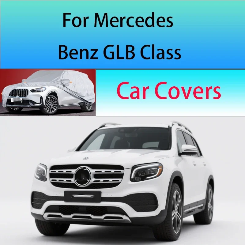 Для Mercedes Benz GLB Class автомобильный чехол уличный солнцезащитный козырек от дождя, снега, пыли, морозостойкий анти-УФ-защитный чехол, защита автомобиля
Для Mercedes Benz GLB Class автомобильный чехол уличный солнцезащитный козырек от дождя, снега, пыли, морозостойкий анти-УФ-защитный чехол, защита автомобиля