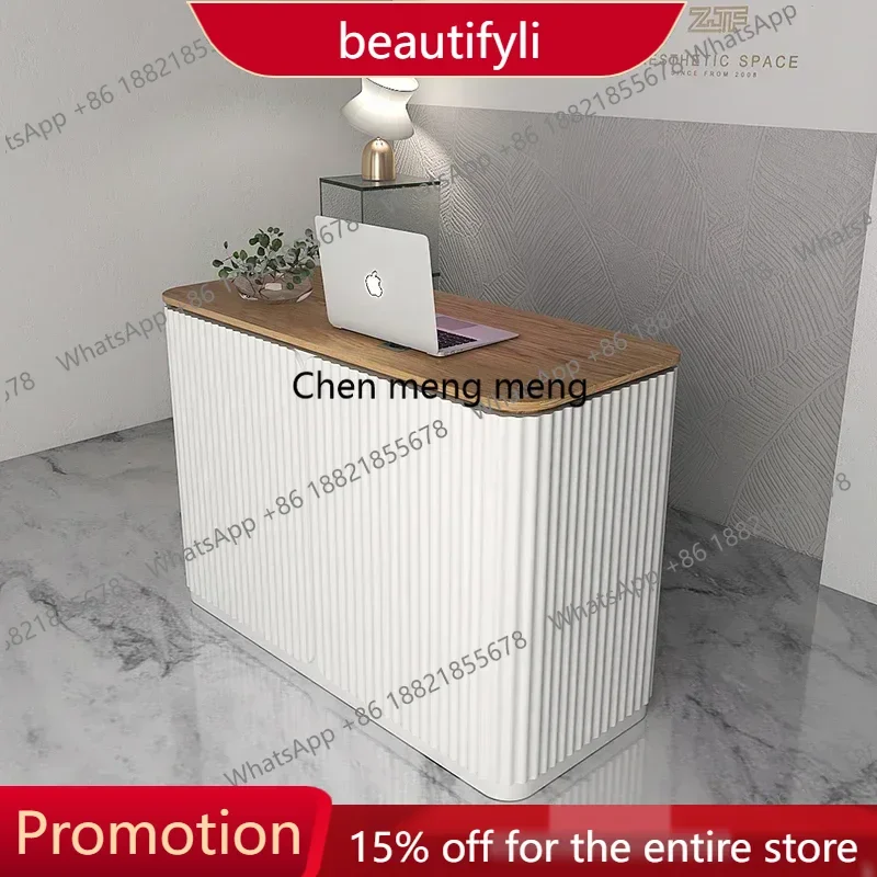 01A Cream Style Reception Desks Checkout Counter Wooden Cashier Reception Desks Front Desk Modern Office Furniture
01A Cream Style Reception Desks Checkout Counter Wooden Cashier Reception Desks Front Desk Modern Office Furniture