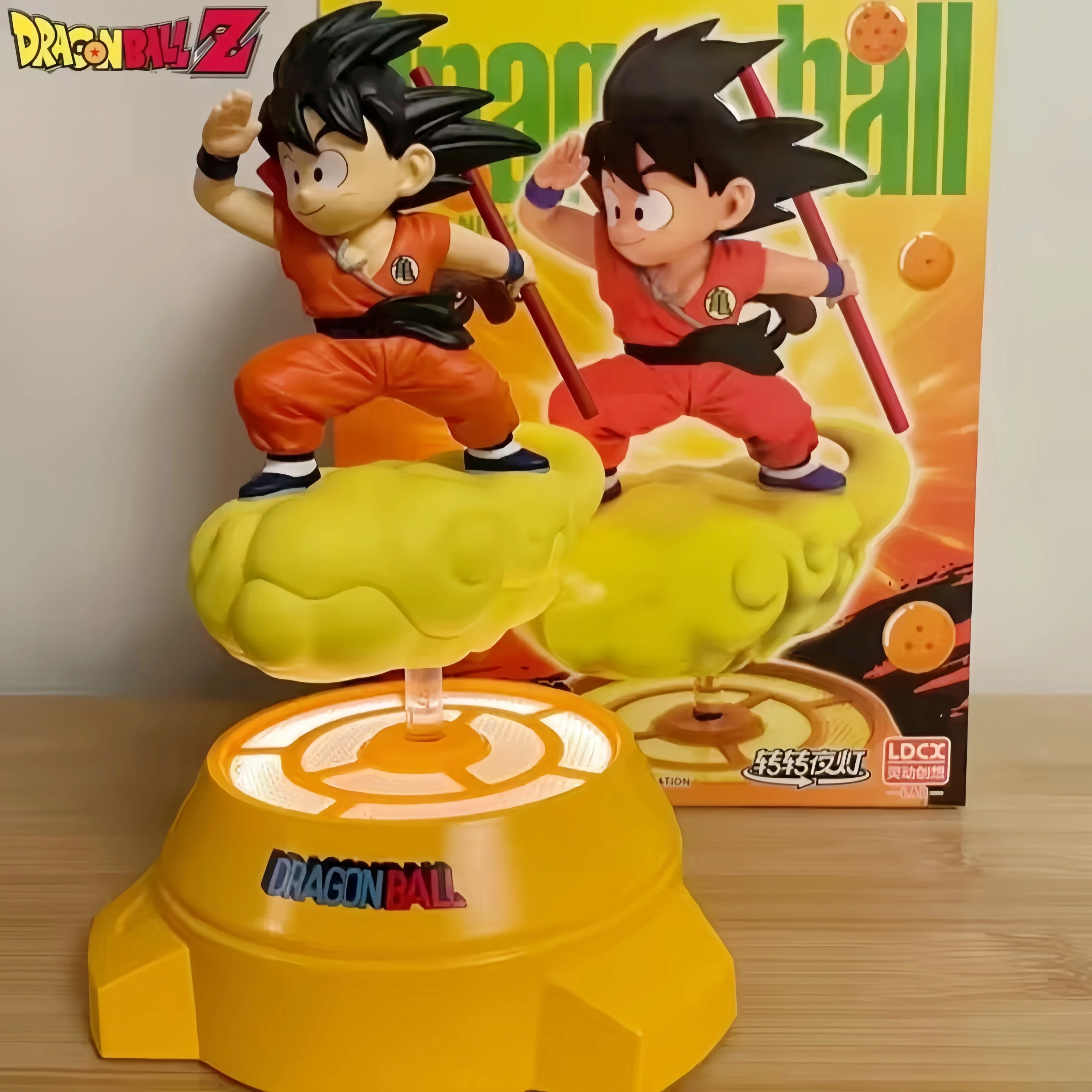 Genuine Dragon Ball Anime Figure Goku Figure Rotating Night Light Room Decor Surrounding Ornaments Lamp Cute Toys Birthday Gift
Genuine Dragon Ball Anime Figure Goku Figure Rotating Night Light Room Decor Surrounding Ornaments Lamp Cute Toys Birthday Gift