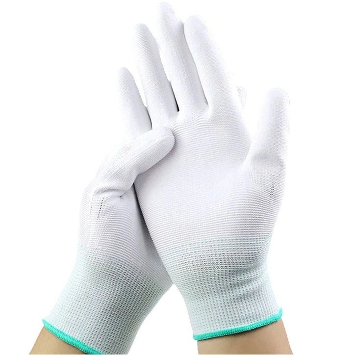 Pu Coated Palm Coated Finger PC Antiskid For Finger Protection 1pair Antistatic Gloves Anti Static ESD Electronic Working Gloves
Pu Coated Palm Coated Finger PC Antiskid For Finger Protection 1pair Antistatic Gloves Anti Static ESD Electronic Working Gloves
