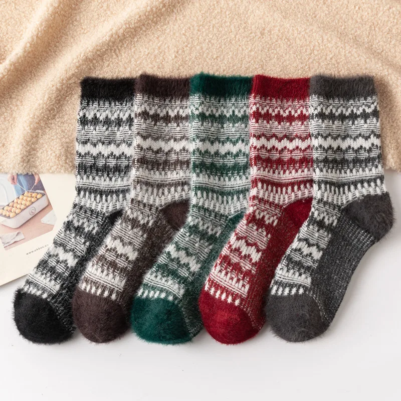 5 Pairs Winter Fluffy Socks Women Men Soft Thickened Thermal Casual Warm Cozy Hosiery Female Girls Floor Socks Slippers
5 Pairs Winter Fluffy Socks Women Men Soft Thickened Thermal Casual Warm Cozy Hosiery Female Girls Floor Socks Slippers