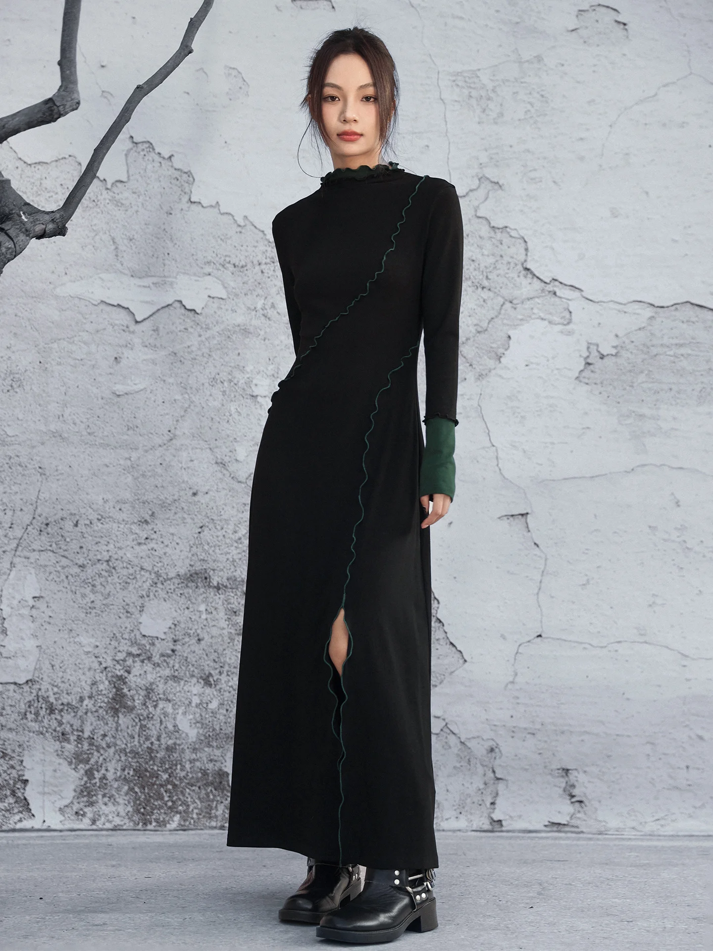 Slimming Effect Knitted Dr Color Blo Wave Design Long Sve Women's Faion Ele Sle Casual Wear Spring New
Slimming Effect Knitted Dr Color Blo Wave Design Long Sve Women's Faion Ele Sle Casual Wear Spring New