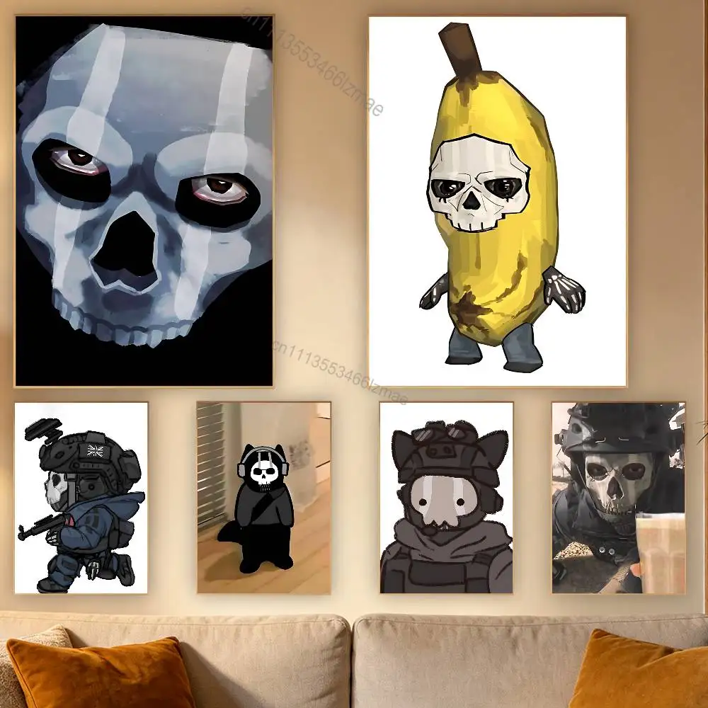 C-Call of Duty G-Ghost Simon Retro Fashion Pictorial Poster Sticky Poster Paper Sticker DIY Room Bar Cafe Wall Decor Gift
C-Call of Duty G-Ghost Simon Retro Fashion Pictorial Poster Sticky Poster Paper Sticker DIY Room Bar Cafe Wall Decor Gift