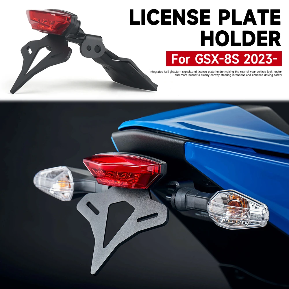 Motorcycle Rear Short Tail Frame FOR Suzuki GSX-8S GSX 8S 2023- Taillight License Plate Holder Integrated LED Light Tailstock
Motorcycle Rear Short Tail Frame FOR Suzuki GSX-8S GSX 8S 2023- Taillight License Plate Holder Integrated LED Light Tailstock
