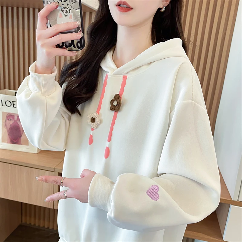 Толстовки с капюшоном, женские повседневные весенне-осенние уличные однотонные легкие легкие толстовки на молнии с длинными рукавами в стиле хип-хоп на флисовой подкладке, теплые Y2K
Толстовки с капюшоном, женские повседневные весенне-осенние уличные однотонные легкие легкие толстовки на молнии с длинными рукавами в стиле хип-хоп на флисовой подкладке, теплые Y2K