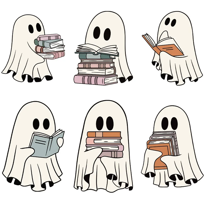 Halloween White Ghost Heat Transfer Vinyl Decals Cute Design Iron On Transfers for DIY T-Shirt Pillows Washable Decal
Halloween White Ghost Heat Transfer Vinyl Decals Cute Design Iron On Transfers for DIY T-Shirt Pillows Washable Decal