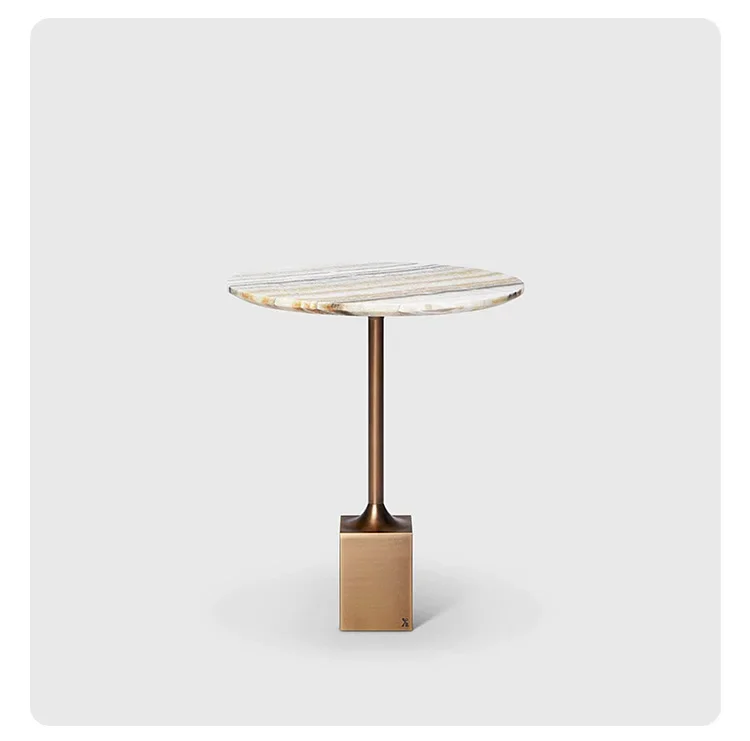 Simple round Natural Marble Stone Plate Side Table Living Room Sofa Small round Table Light Luxury
Simple round Natural Marble Stone Plate Side Table Living Room Sofa Small round Table Light Luxury