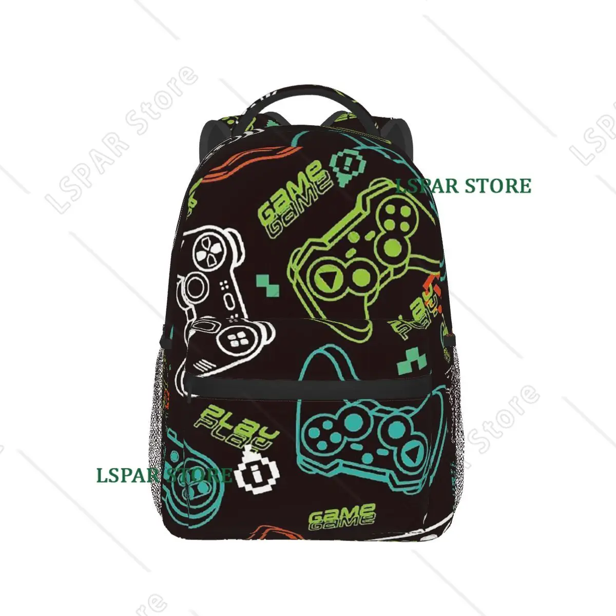 Video Game Controller Pattern Backpack Hot Sale Daypack Large Capacity Children BookBag School Bag Shoulder Bags for Men Women
Video Game Controller Pattern Backpack Hot Sale Daypack Large Capacity Children BookBag School Bag Shoulder Bags for Men Women