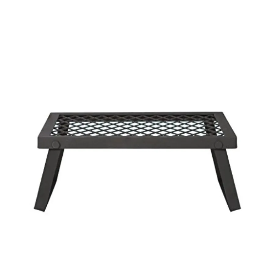 Heavy-Duty Portable Camping Grill Grate for Outdoor Open Flame Cooking, Foldable, Sturdy, 15.9" x 12.2", Black
Heavy-Duty Portable Camping Grill Grate for Outdoor Open Flame Cooking, Foldable, Sturdy, 15.9" x 12.2", Black